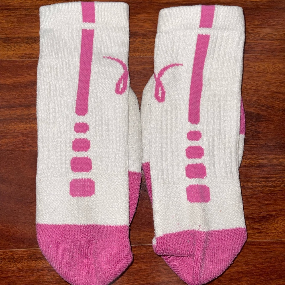 Nike Elite Socks- Breast Cancer Awareness